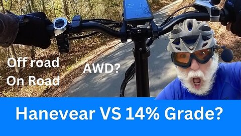 Hanevear AWD H100 Hill Climb Tests: Can It Make It Up A 14% Grade?