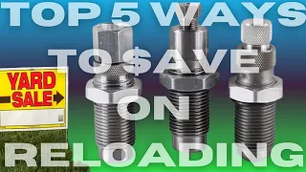 Unfiltered Fan's Only UFO 🛸 CONTENT Top 5 ways to save money reloading: Part 1