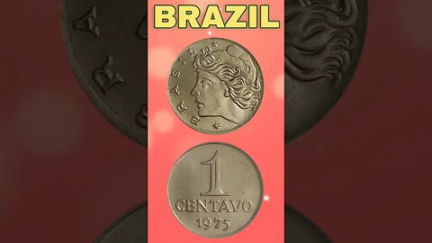 BRAZIL 1 CENTAVO 1975. #shorts #viral #coinnotesz