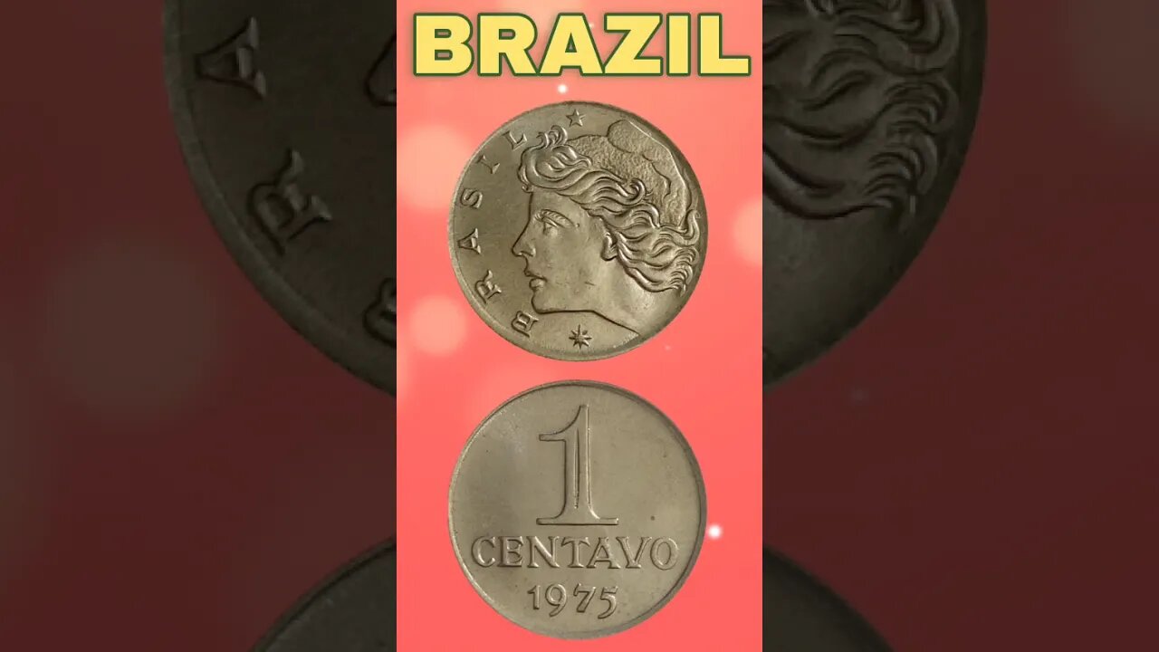 BRAZIL 1 CENTAVO 1975. #shorts #viral #coinnotesz