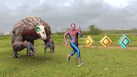 Temple Run - Blazing Sands In Real Life #SpiderMan Fan Made !.