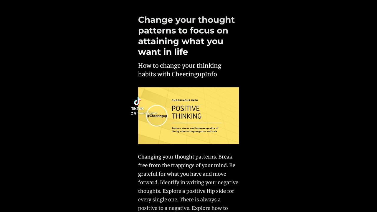 Loving Life More With CheeringupInfo