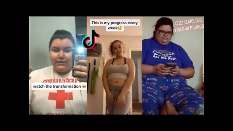 The Best Tiktok Weight Loss Transformation Yet || TikTok Weight Loss Results Before and After