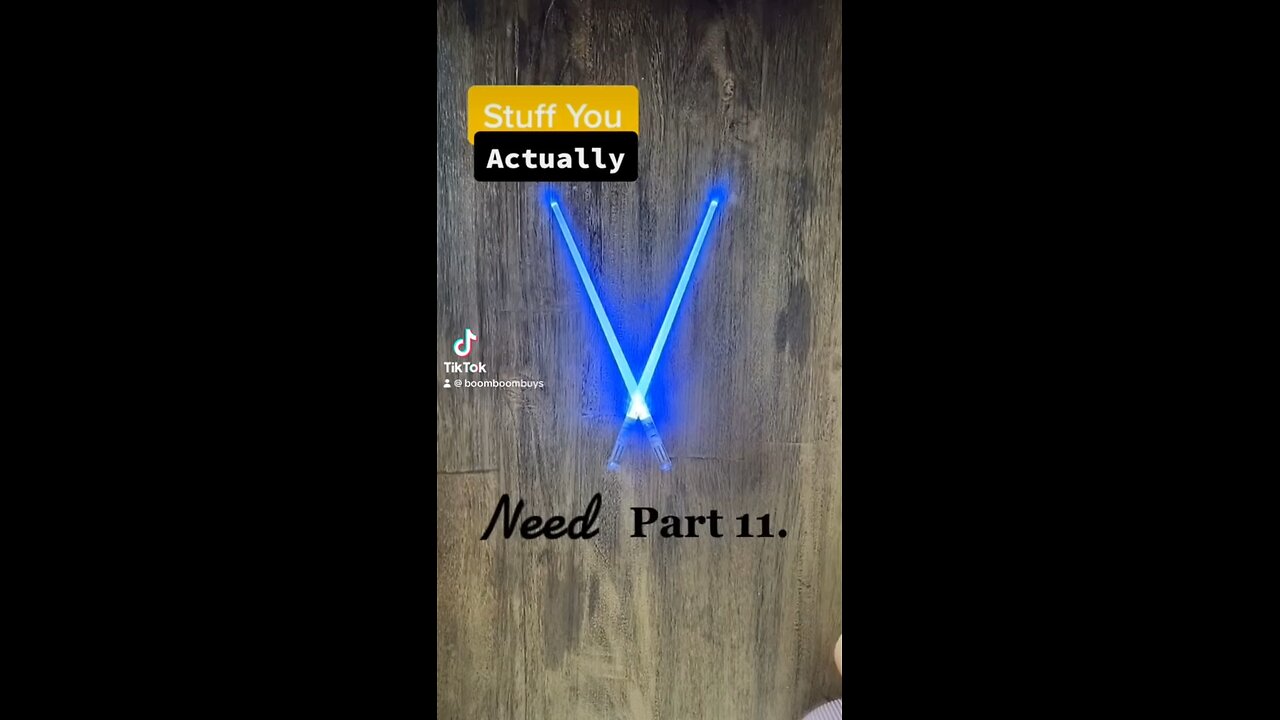 Light saber chopsticks