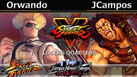 Orwando (Guile) vs. JCampos (Necalli) - SFV Losers Quarters - TNS7