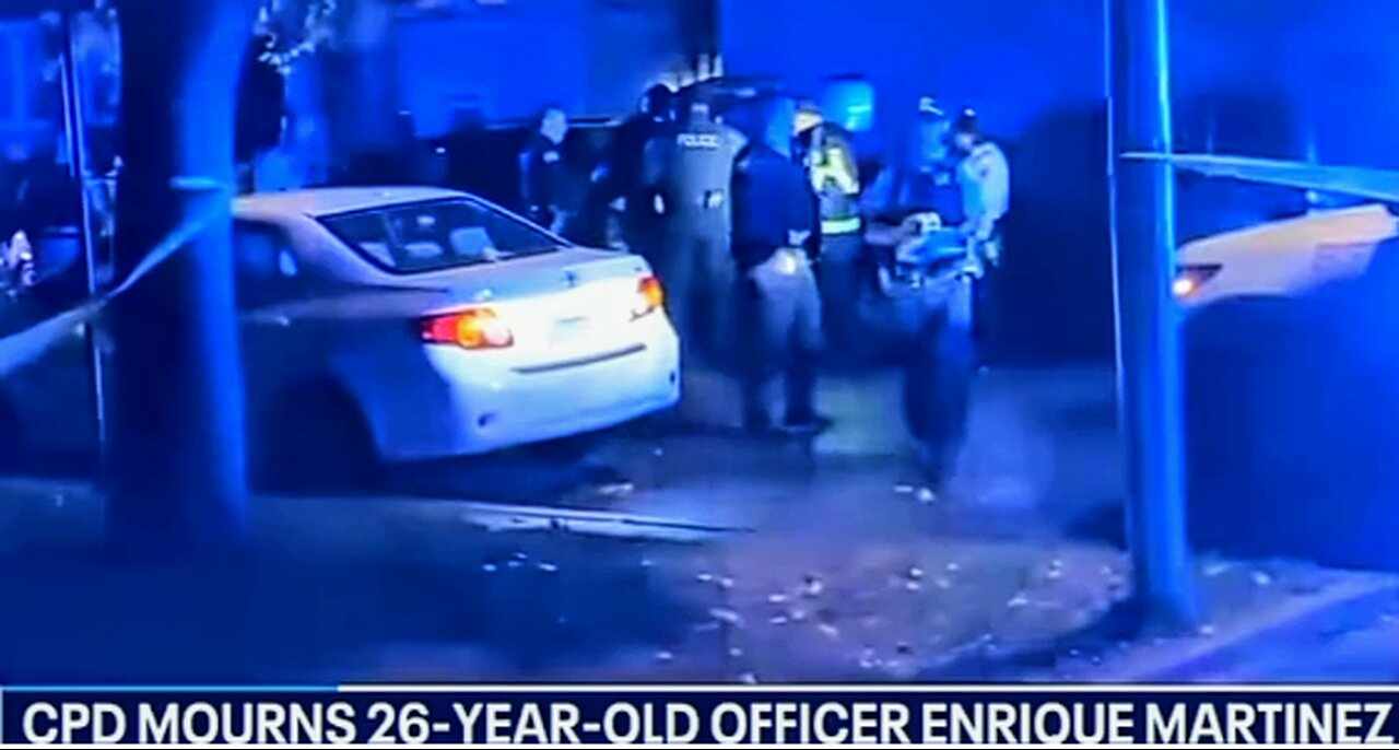 Chicago police officer was shot n killed with abillegal machine gun pistol with a switch on a stop