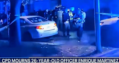 Chicago police officer was shot n killed with abillegal machine gun pistol with a switch on a stop