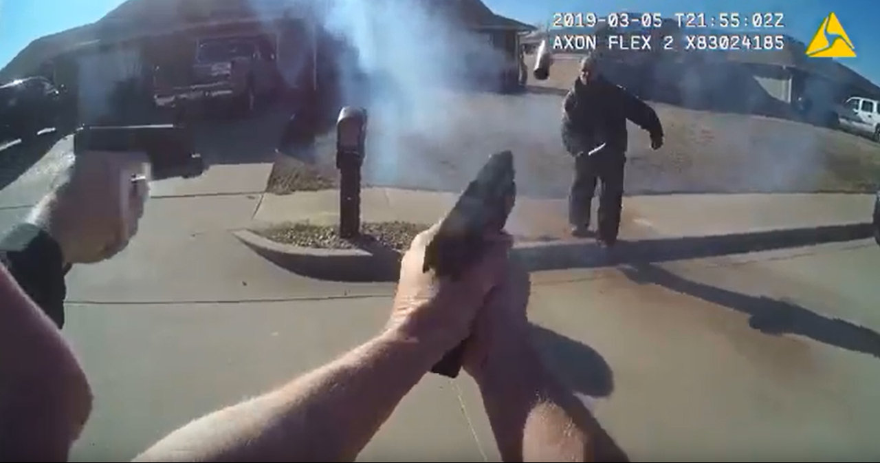 BODY CAM: Video shows tense exchange before Muskogee Police shoot man