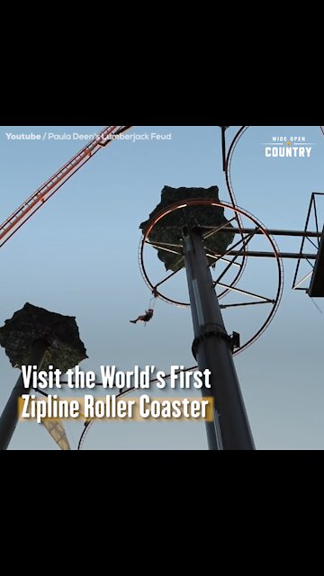Visit the World's First Zipline Roller Coaster