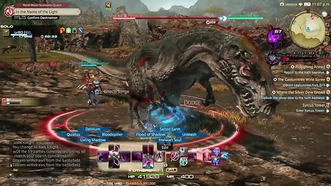 FINAL FANTASY XIV Pylraster Solo Lv 80 DRK