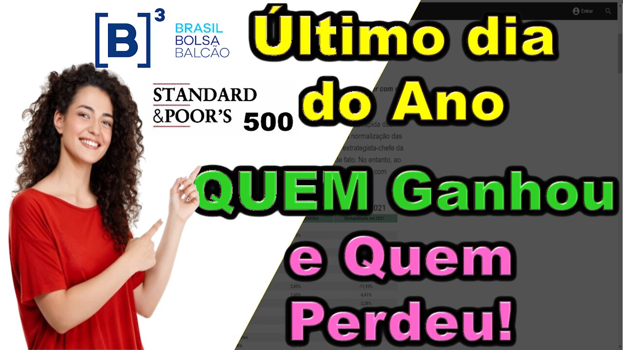 Ultimo dia do ano, quem ganhou e quem perdeu no mercado financeiro