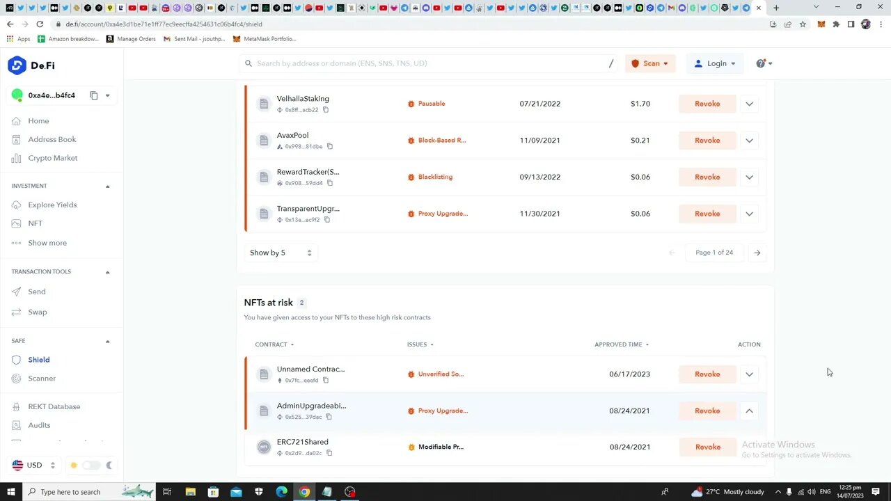 Want To See How Many Smart Contracts Scam Risks Your Crypto Wallet Currently Has?