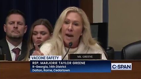 Rep. Marjorie Taylor Greene EXPLODES 🔥🔥at COVID-19 vaccine hearing, says: