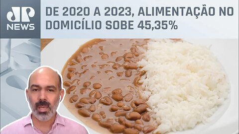 Arroz, feijão e cebola sobem até 131% e não devem dar trégua; Schelp analisa