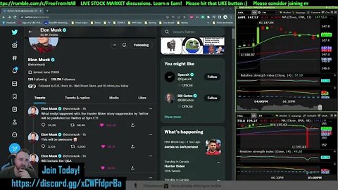 ELON MUSK TO EXPOSE HUNTER BIDEN SCANDAL - DISUCSSING LIVE w/ FFIA