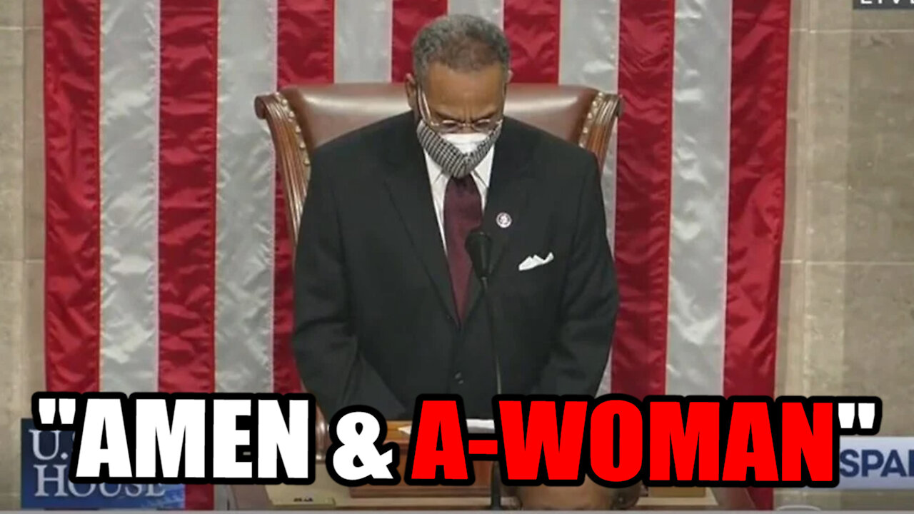 Democrats End Prayer with "A-Woman" While pushing to Exclude Gender Specific Terms