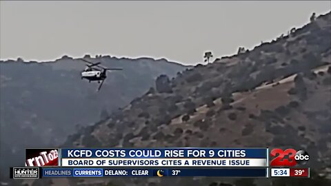 The Kern County Board of Supervisors might require some cities to pay more for county fire services