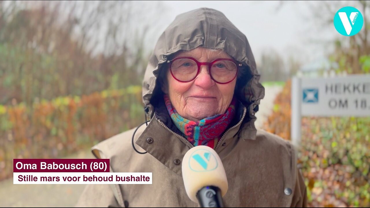 WAAROM VERDWIJNEN ZOVEEL BUSHALTES IN VLAANDEREN? 📢 Oma Babousch uit Ledeberg houdt een stille mars