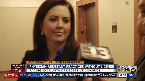 Prescribing drugs, performing surgery alleged