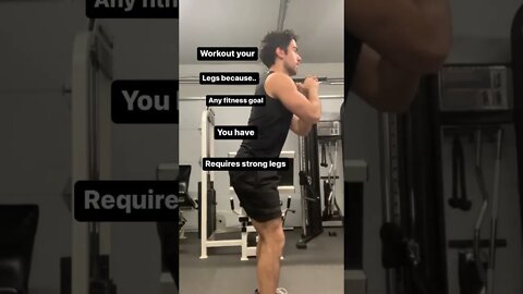 Add Leg Days To Your Routine #workoutgoals #muscle #shorts #fitness #youtubeshorts