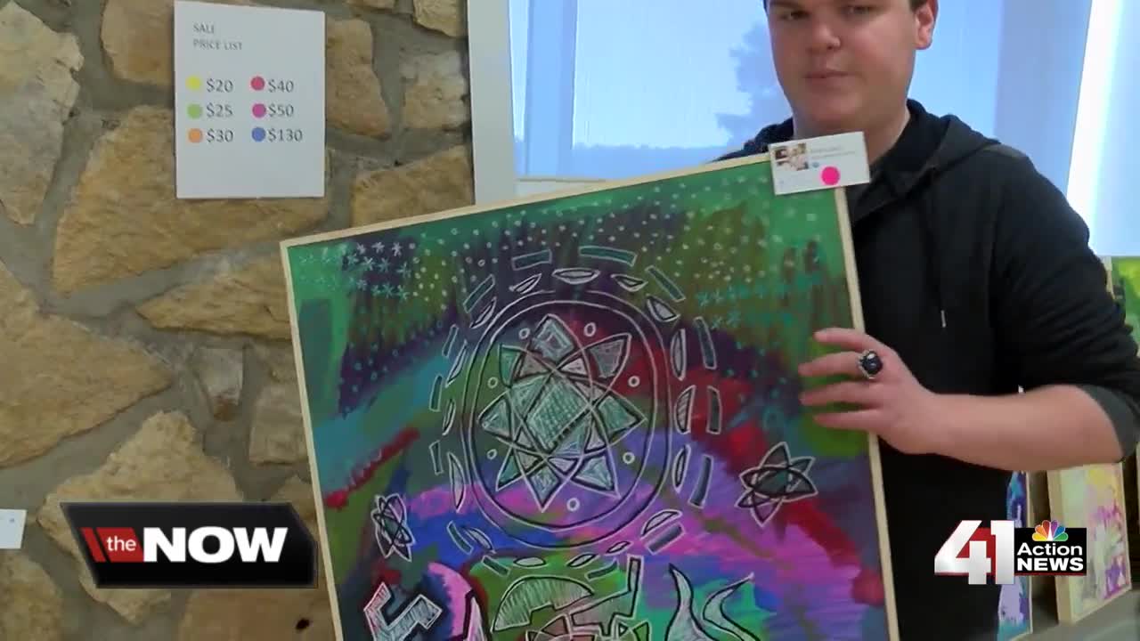 Group of artists in JoCo overcome disability