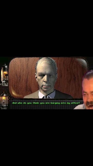 Fallout 2 Meeting President Dick Richardson As A Low Intelligence Chosen One #Shorts