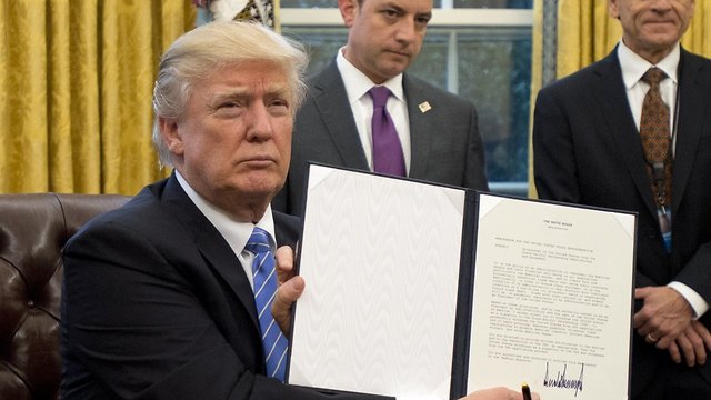 Trump 'Taking Another Look At' Trans-Pacific Partnership