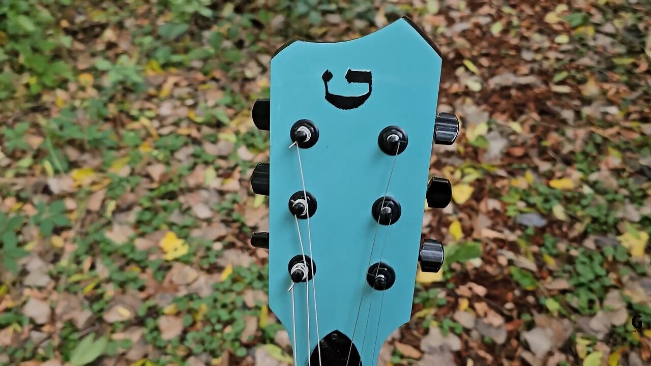 garrett guitars - Teal and Black Custom Les Paul Style (Full Build)