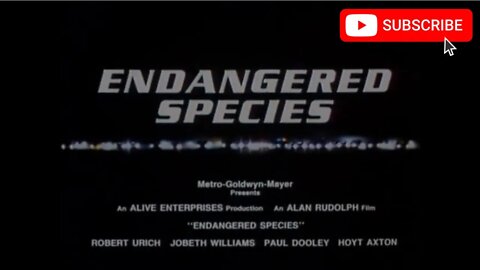 ENDANGERED SPECIES (1982) Trailer [#endangeredspecies #endangeredspeciestrailer]