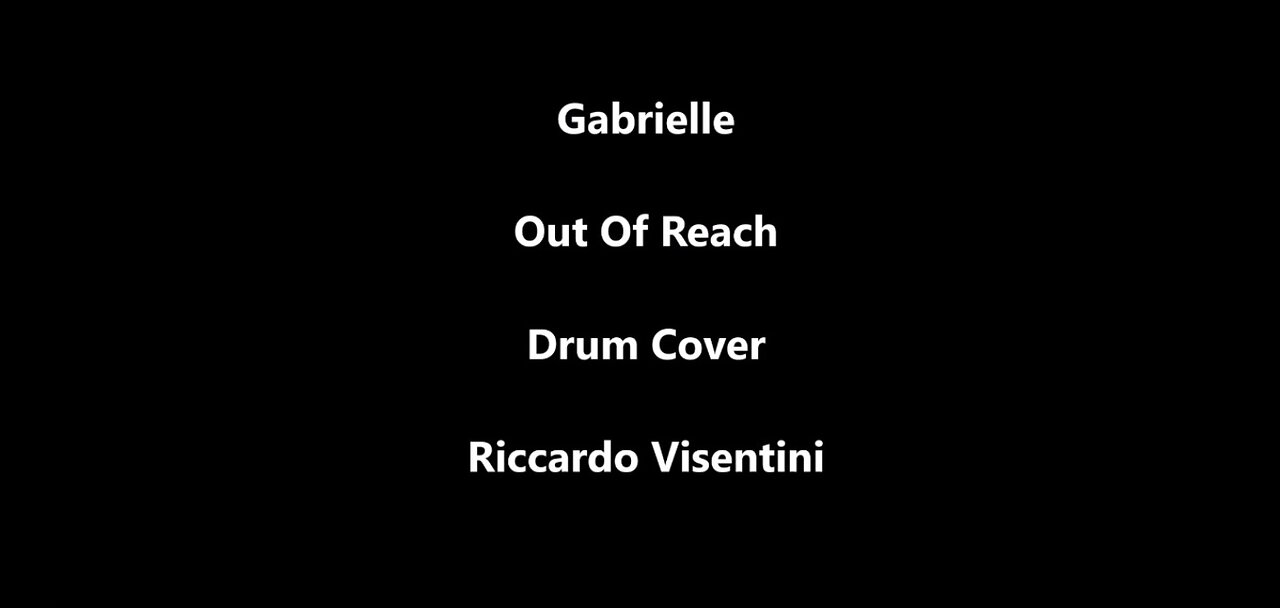 Gabrielle - Out Of Reach - Drum Cover