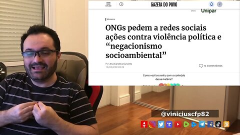 SURREAL: ONGs pedem as redes sociais ainda mais censura, agora contra o "negacionismo" climático