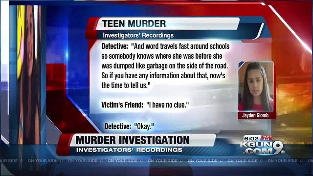 Police release hours of interviews from Jayden Glomb murder case 6pm