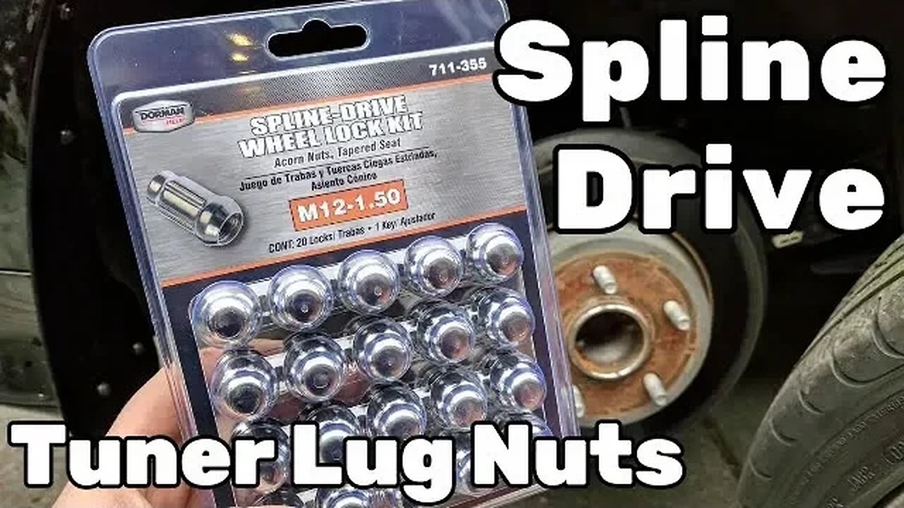 Spline Drive Tuner Lug Nuts: Dorman Better Than Gorilla Lugs, Muteki, JDMSpeed