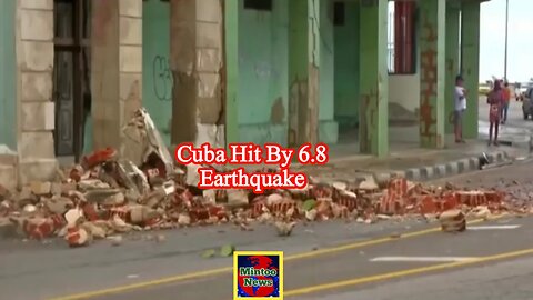 Cuba hit by 6.8 earthquake after weeks of storms and blackouts