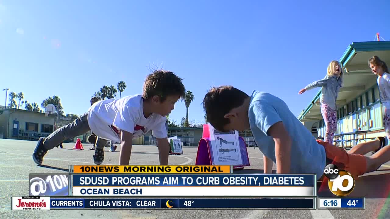 SDUSD Programs aim to curb obesity and diabetes in students