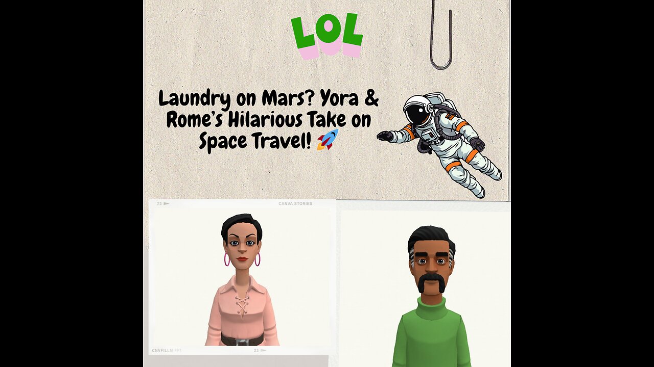 Laundry on Mars? Yora & Rome’s Hilarious Take on Space Travel! 🚀