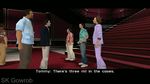 Tommy Unites With Diaz And Returns Sonny's Money in GTA Vice City