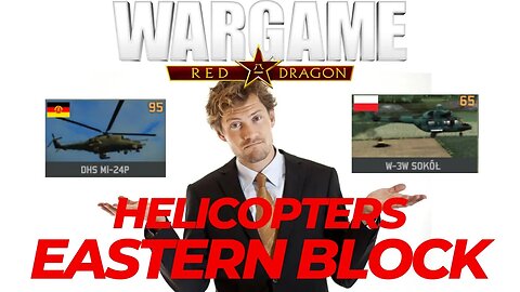 Unit Comparison EASTERN BLOCK | Helicopters - Wargame Red Dragon