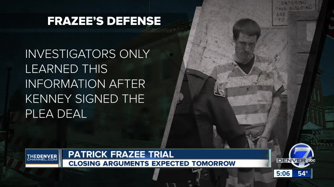 Frazee trial: CBI agent says he doesn't know where investigation would be without Kenney's testimony