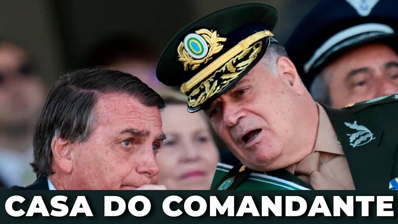 MANIFESTAÇÕES EM FRENTE A CASA DO COMANDANTE DO EXÉRCITO EM BRASÍLIA