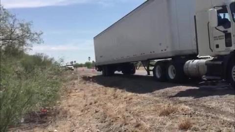 RAW VIDEO: Motorist critically injured in 5-car I-19 wreck