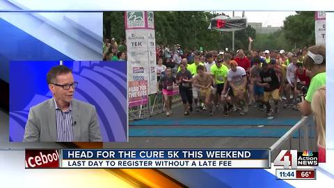 Head for the Cure 5K this weekend