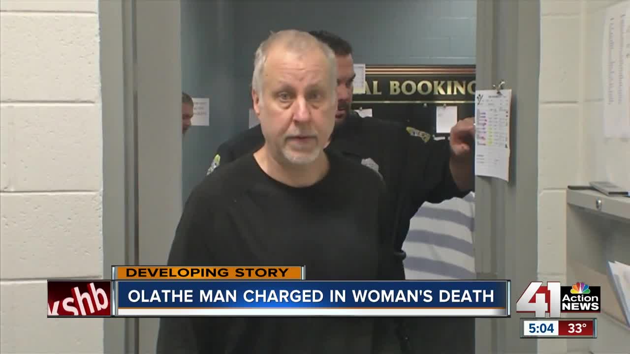 Olathe man accused of killing his mother appears in court