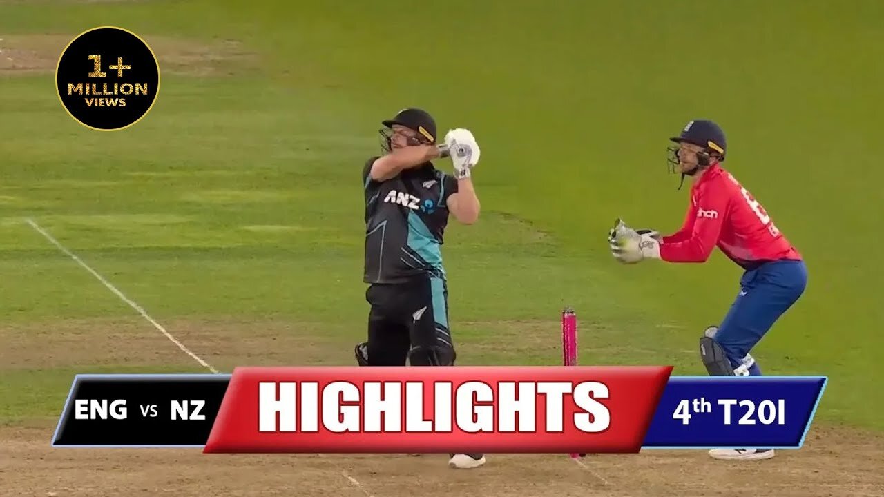 4th T20I | Highlights | New Zealand Tour Of England | 5th September 2023