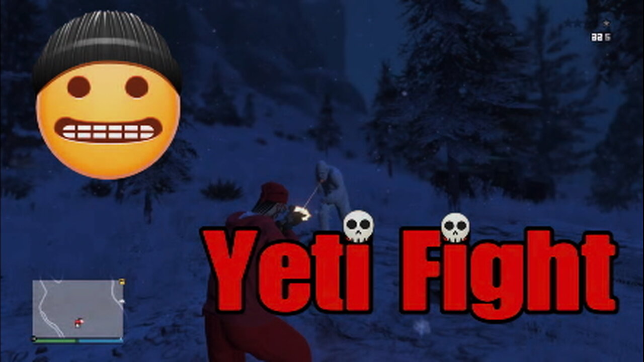 YETI FIGHT | BIGFOOT | SASQUATCH | GTA Online #GTAVI