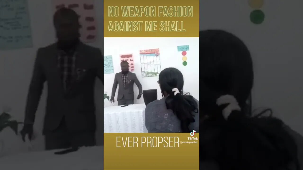 No weapon Shall prosper