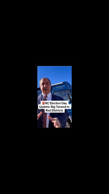 🚨NC Election Day Update: Big Turnout in Red Districts