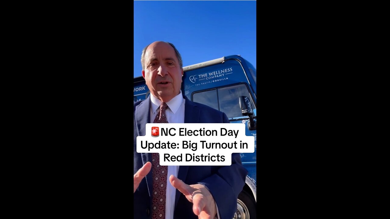 🚨NC Election Day Update: Big Turnout in Red Districts