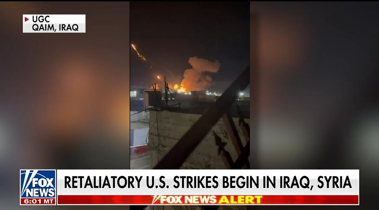 U.S. Retaliatory Strikes In Iraq: Fox News