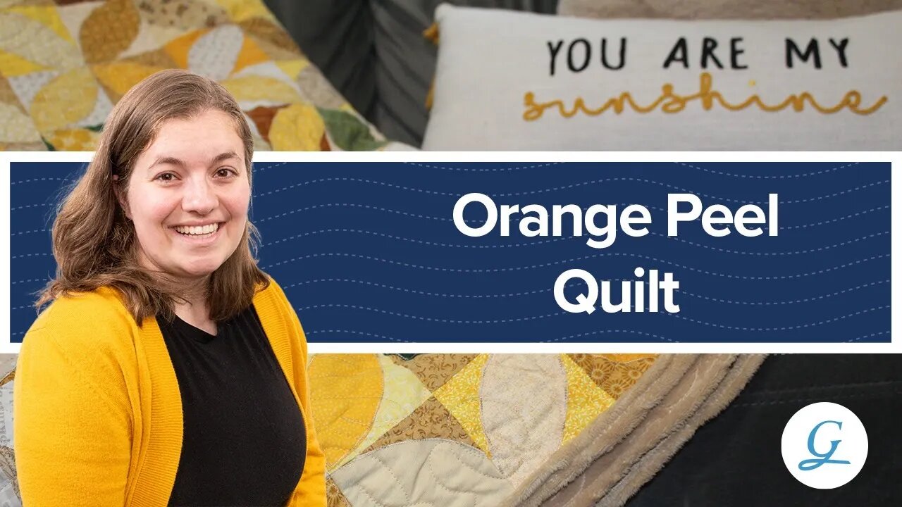 Tuesdays with Grace: Orange Peel Quilt